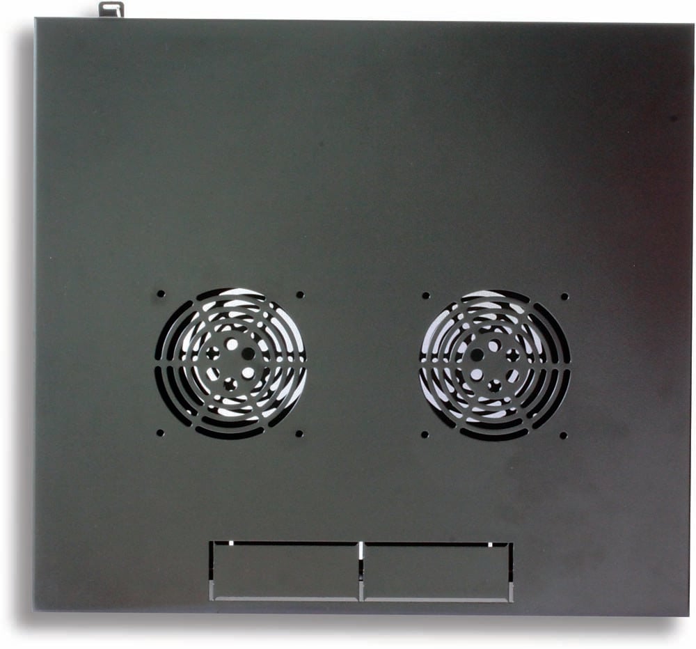 Armadio Rack 19'' a Muro 9U prof. 450 Nero Assemblato TECHLY PROFESSIONAL - immagine 7