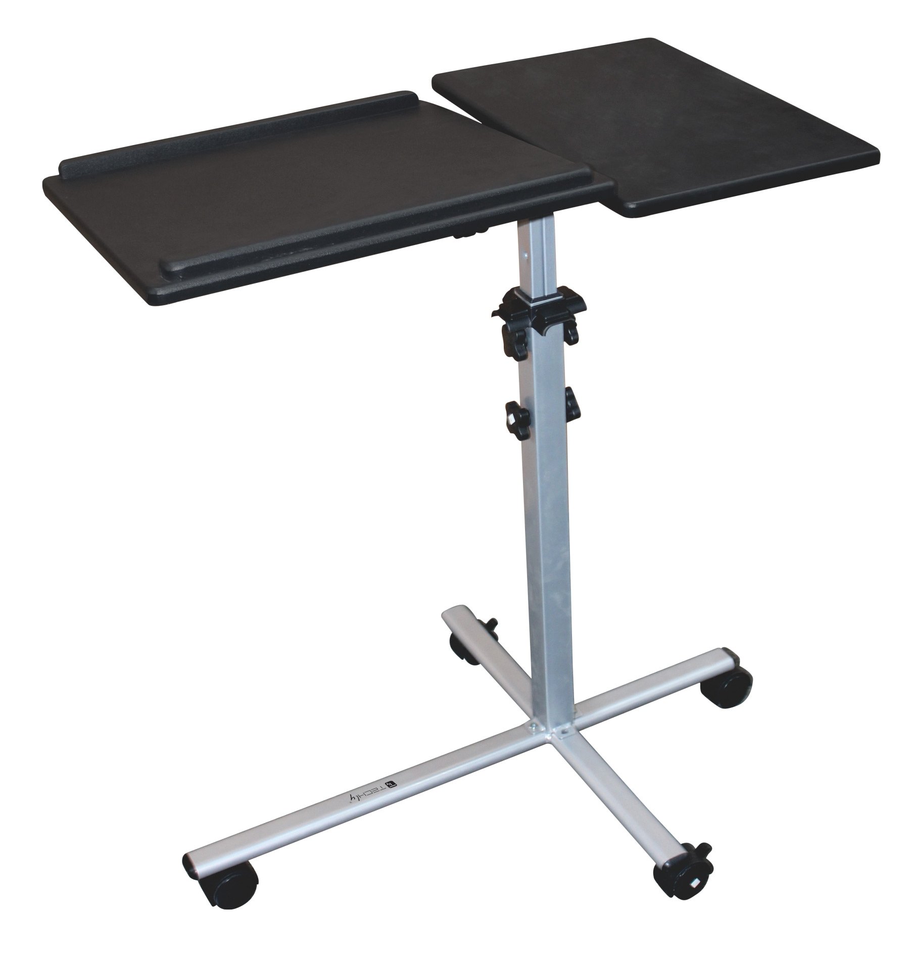 Carrello per Proiettore e Notebook a Due Ripiani Regolabile in Altezza TECHLY - immagine 7