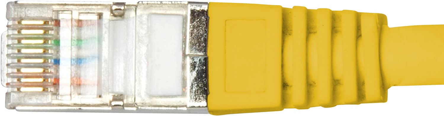 Cavo di Rete Patch in Rame Cat. 6A SFTP LSZH 1 m Giallo TECHLY PROFESSIONAL - immagine 6