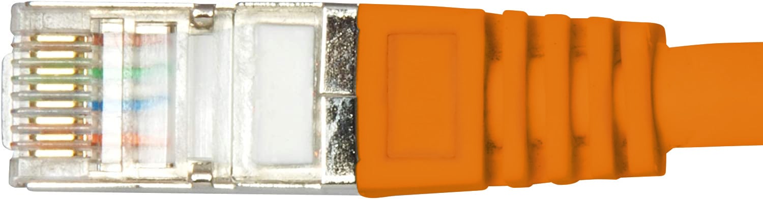 Cavo di Rete Patch in Rame Cat. 6A SFTP LSZH 3 m Arancione TECHLY PROFESSIONAL - immagine 6
