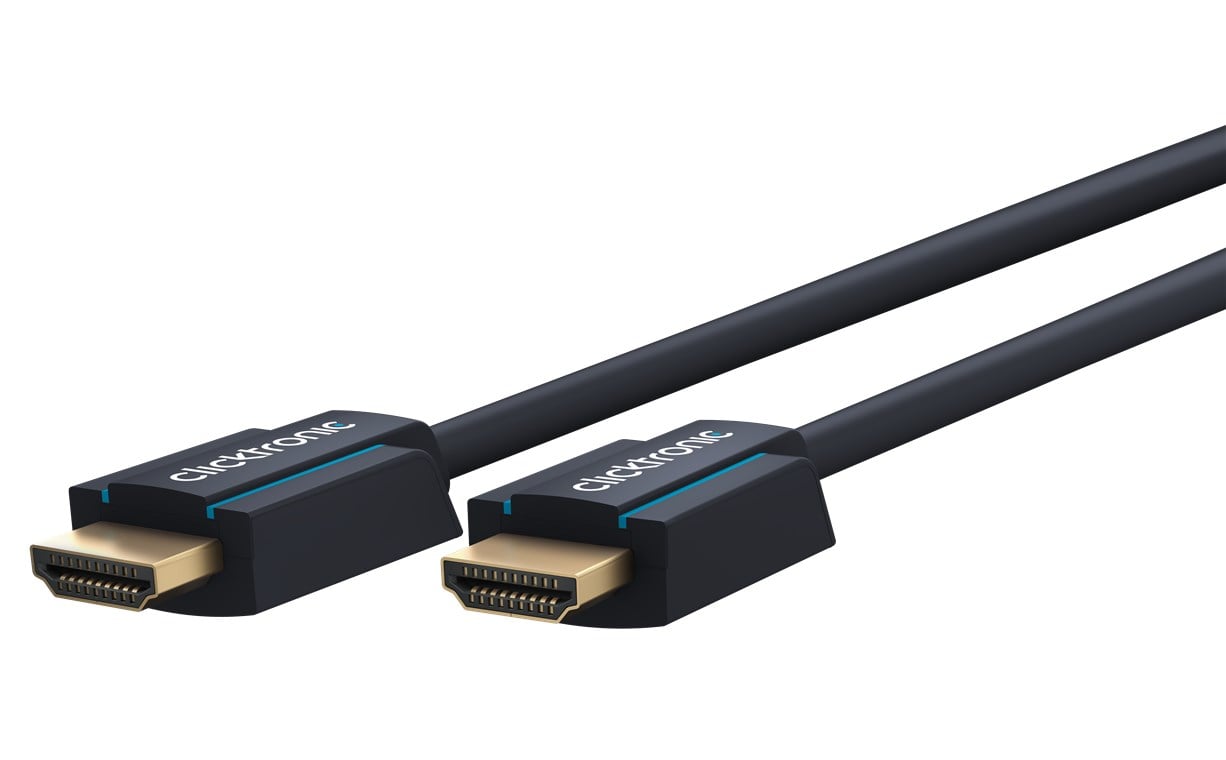 Cavo HDMI Ultra High Speed A/A M/M Alta Qualit&agrave; eARC 2m CLICKTRONIC - immagine 7