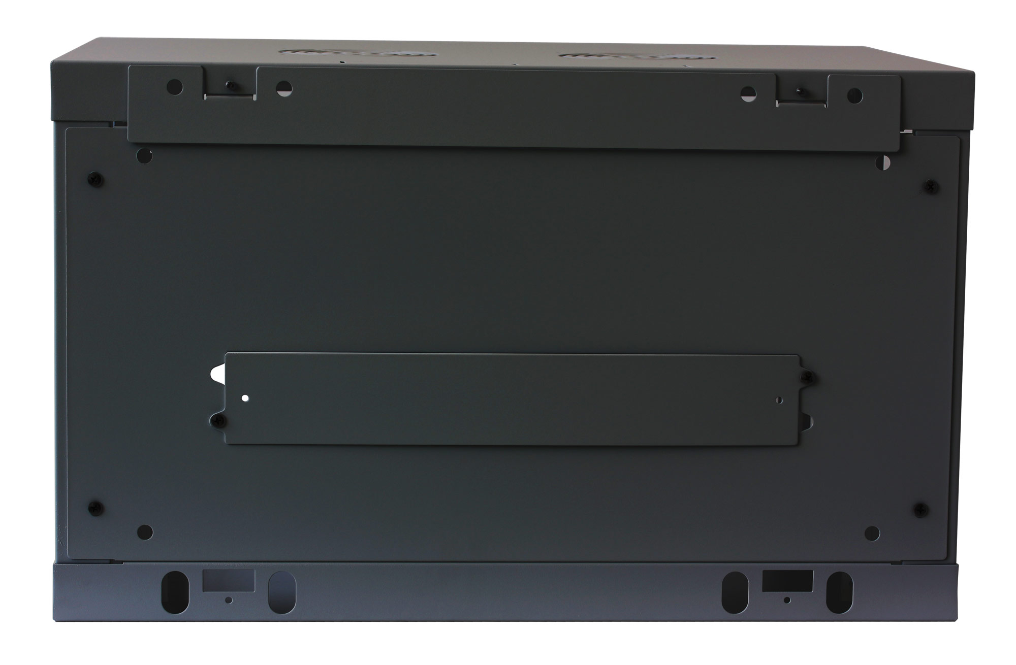 Armadio Rack 19'' a muro 6 unità sezione unica prof. 600mm Nero INTELLINET - immagine 7