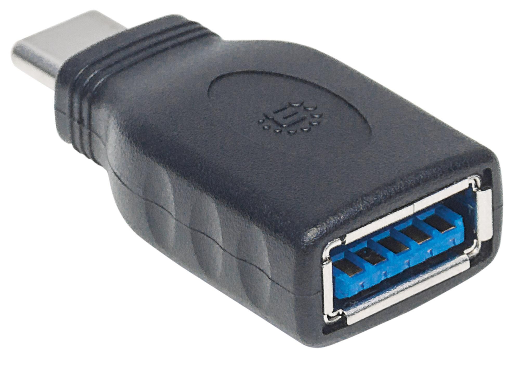 Adattatore Convertitore USB-C™ Maschio a USB-A Femmina MANHATTAN - immagine 6
