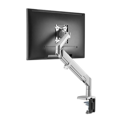 Supporto da Scrivania Monitor LED 17-32'' con Molla a Gas Bianco Silver TECHLY - immagine 7