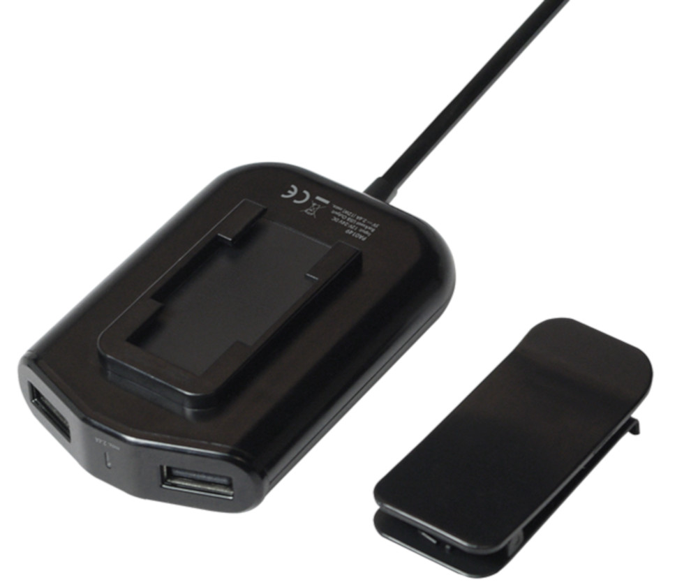 Caricatore da Auto 2 USB + 2 USB per Passeggeri Posteriori 24W LOGILINK - immagine 7