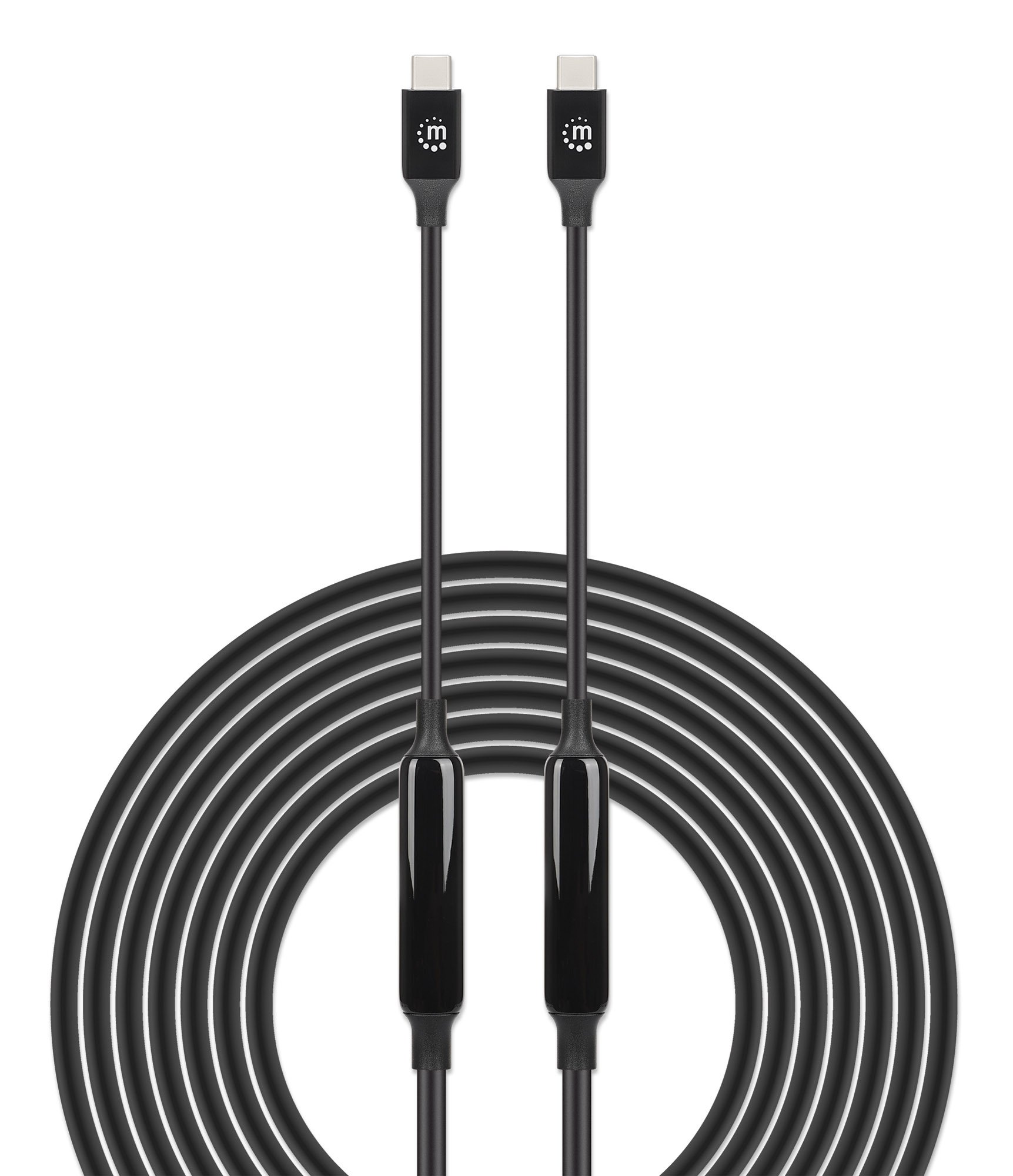 Cavo USB-C™ Maschio/Maschio USB 3.2 Gen2 SuperSpeed 5m Nero MANHATTAN - immagine 7