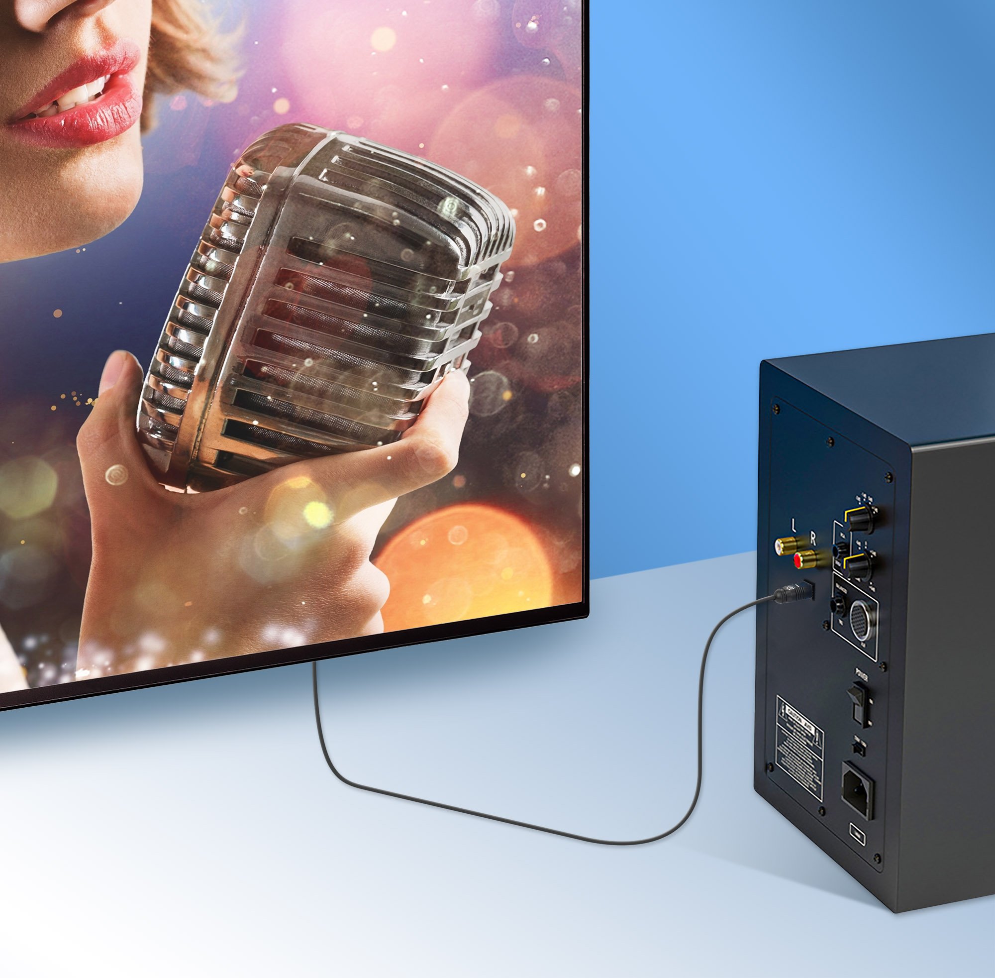 Cavo Audio Ottico Digitale Toslink 5m MANHATTAN - immagine 7