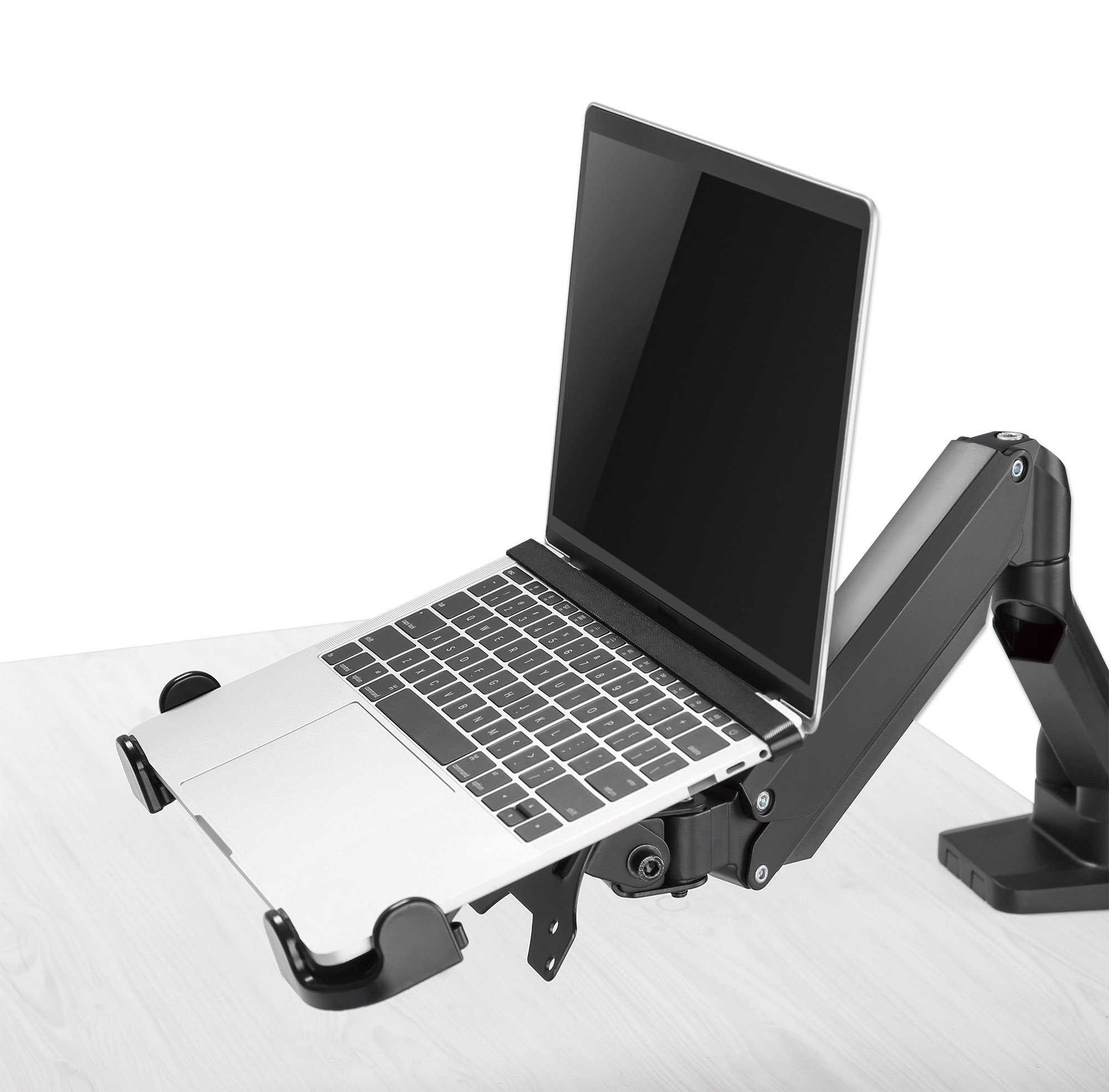 Supporto Laptop Regolabile con Montaggio VESA per Adattamento a Staffa MANHATTAN - immagine 7