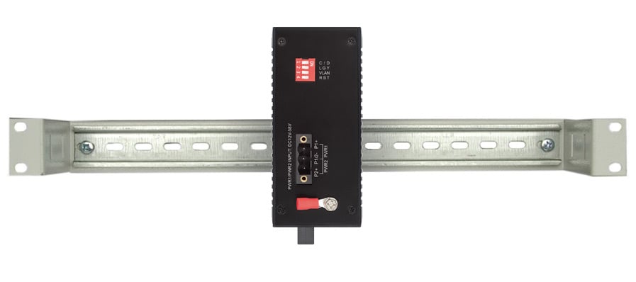 Media Converter Industriale Gigabit 1000Base-SX Monomodale INTELLINET - immagine 7
