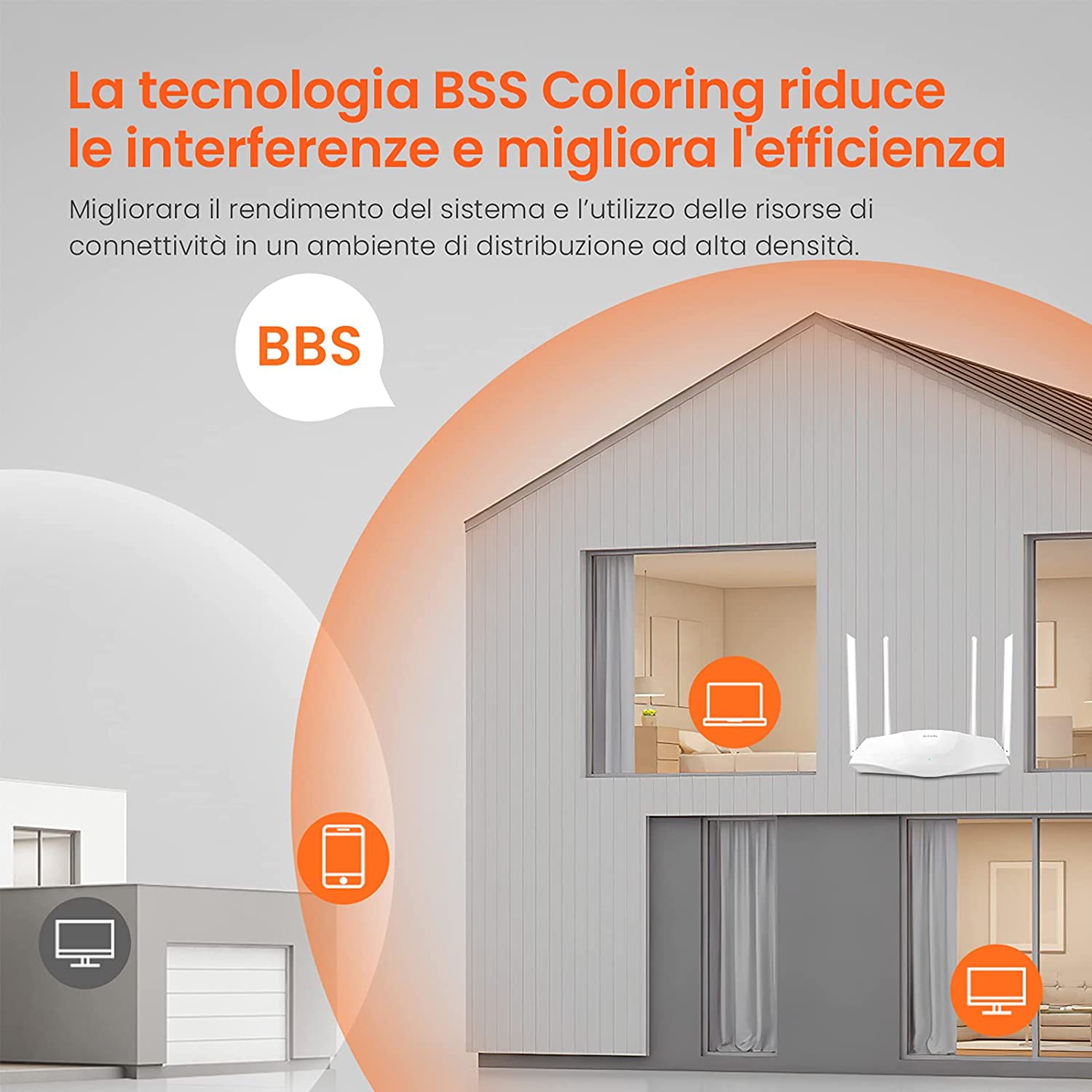 Router Wireless Wi-Fi 6 Dual Band Gigabit BSS TWT, TX3 TENDA - immagine 7