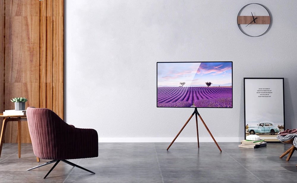 Supporto a Pavimento Cavalletto Tripod per TV LCD/LED/Plasma 45-65'' TECHLY - immagine 7