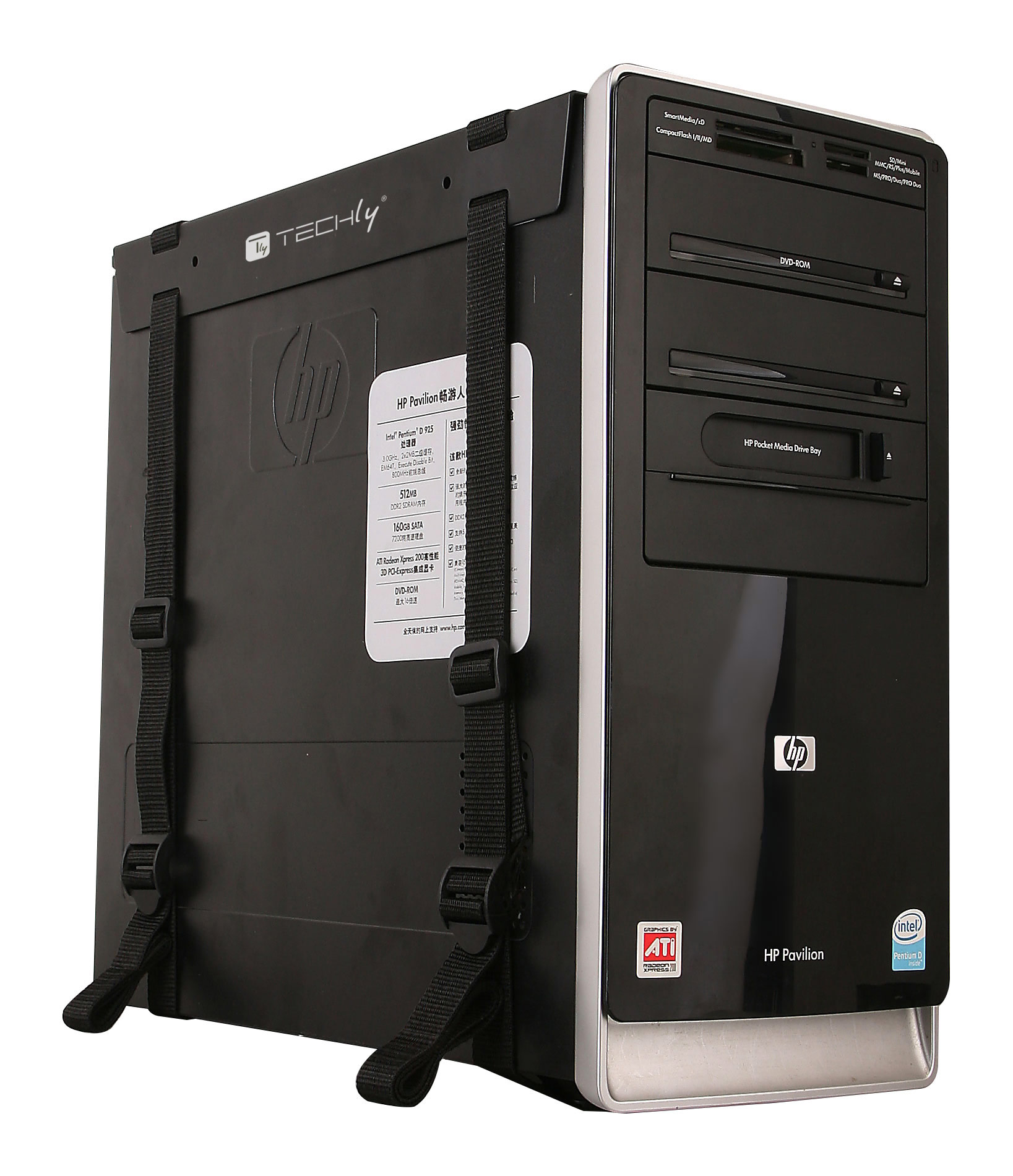 Supporto per PC da sotto scrivania TECHLY - immagine 7