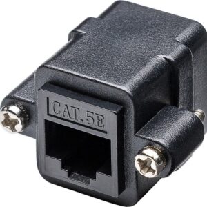 Adattatore RJ45 F/RJ45 F da Pannello Cat.5E UTP GOOBAY