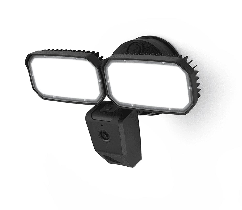 Videocamera Sicurezza Smart 2 Faretti Ring Floodlight Cam Alexa, R4076 WOOX