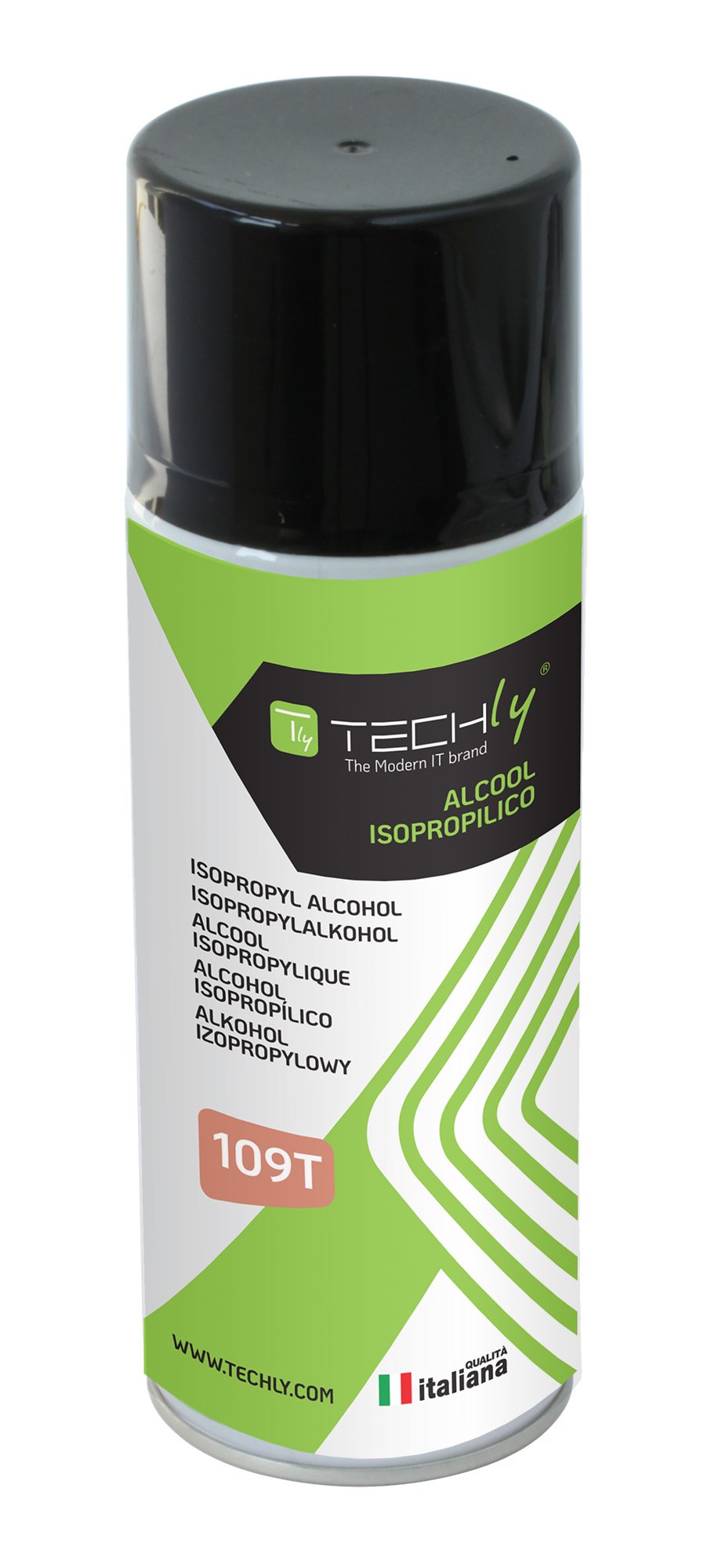 Bomboletta spray di Alcool Isopropilico TECHLY