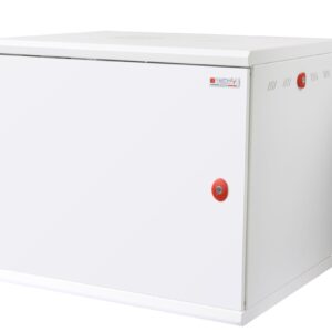 Armadio Rack 19'' a muro 16U sezione unica P.600mm Porta Cieca Bianco TECHLY PROFESSIONAL