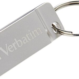Mini Memoria USB Verbatim con Portachiavi 64GB Silver VERBATIM