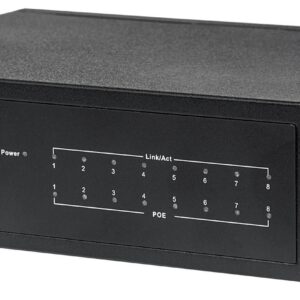 Switch Gigabit Ethernet 8 Porte PoE+ INTELLINET