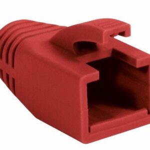 Copriconnettore per Plug RJ45 Cat.6 8mm Rosso INTELLINET