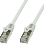 Cavo di rete Patch in rame Cat.6 Grigio SFTP LSZH 10m TECHLY PROFESSIONAL