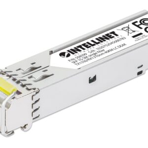 Transceiver SFP Fibra Ottica Monomodale LC 1000Base-BX Bidirezionale WDM INTELLINET
