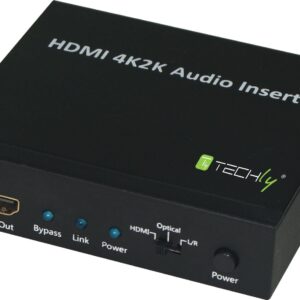Inseritore audio HDMI 4K2K TECHLY