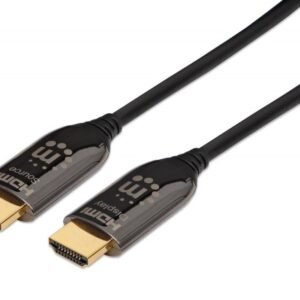 Cavo Plenum-Rated HDMI Attivo in Fibra Ottica 20m MANHATTAN