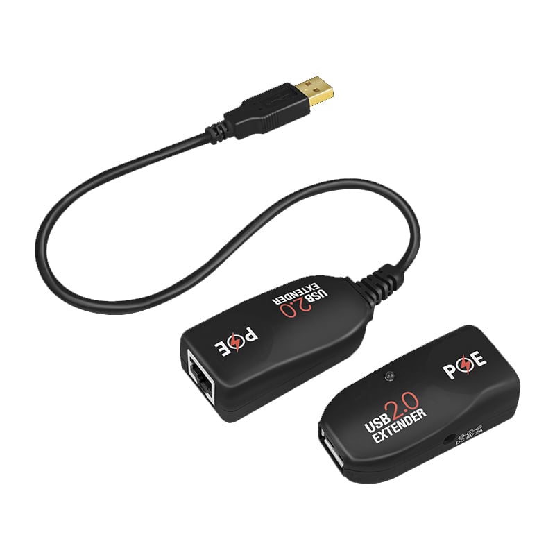 Extender USB Cat.5E Cat.6 fino a 50m con PoE LOGILINK