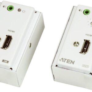 Estensore HDMI/Audio Cat5 con piastra a parete 1080p 40m, VE807 ATEN