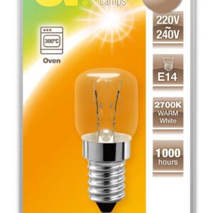 Lampadina Forno E14 15W 75lm classe A+ GP BATTERIES