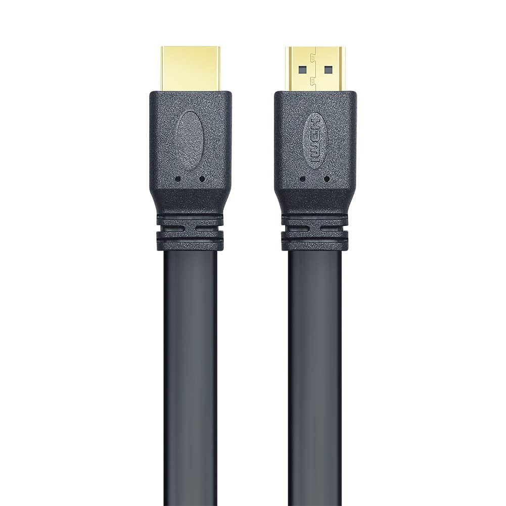 Cavo HDMI 2.0 High Speed con Ethernet A/A M/M Piatto 0,5m TECHLY - immagine 7