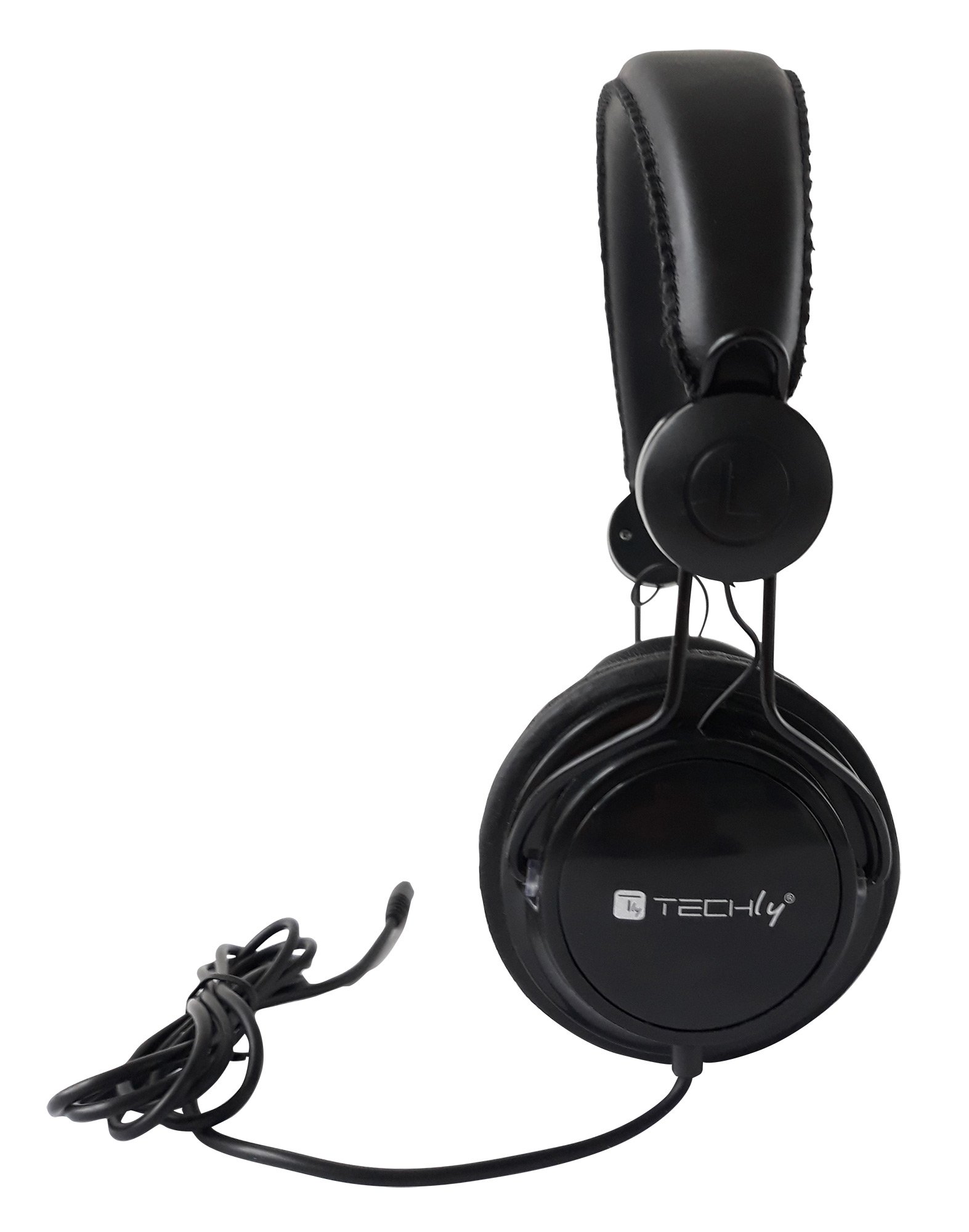 Cuffia Stereo con Auricolari ed Archetto Imbottiti TECHLY - immagine 8