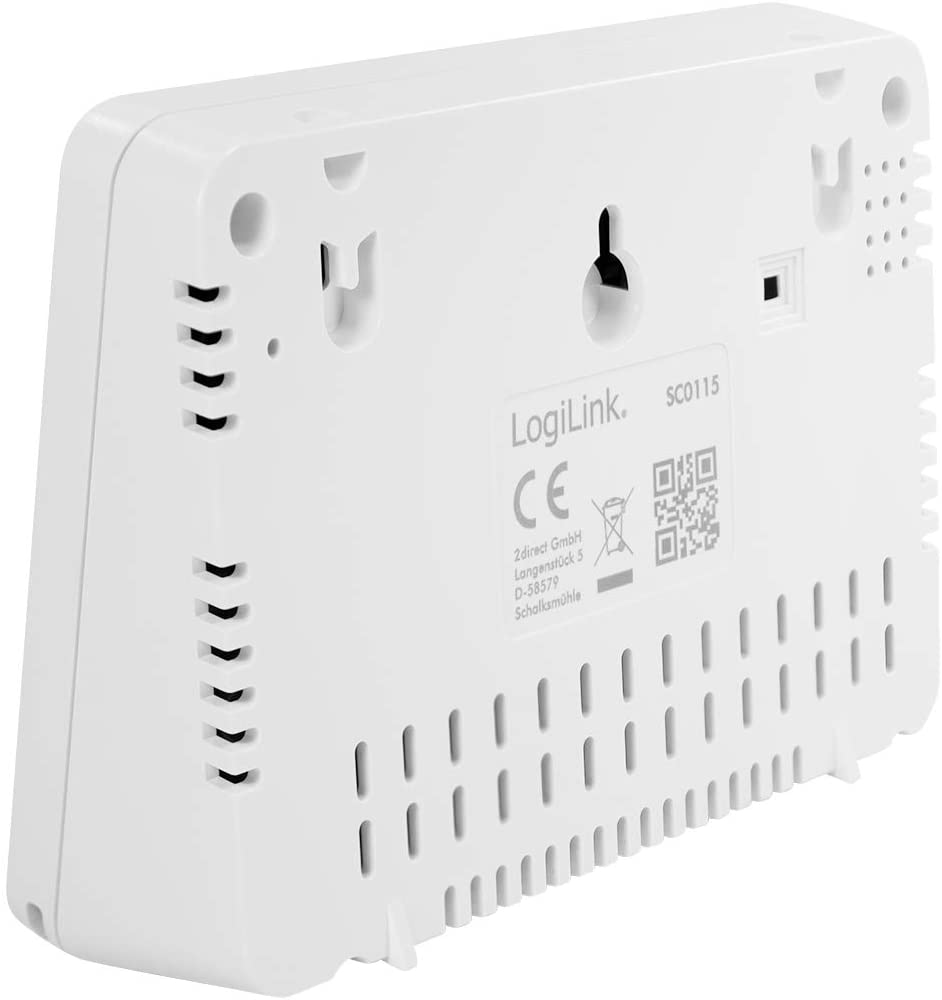 Misuratore di CO2 5000ppm con Allarme Indicatore Temperatura e Umidità LOGILINK - immagine 8