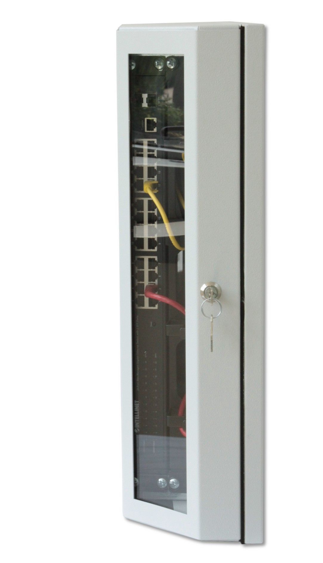 Armadio a muro 19'' Flat 9 Unità Grigio TECHLY PROFESSIONAL - immagine 8