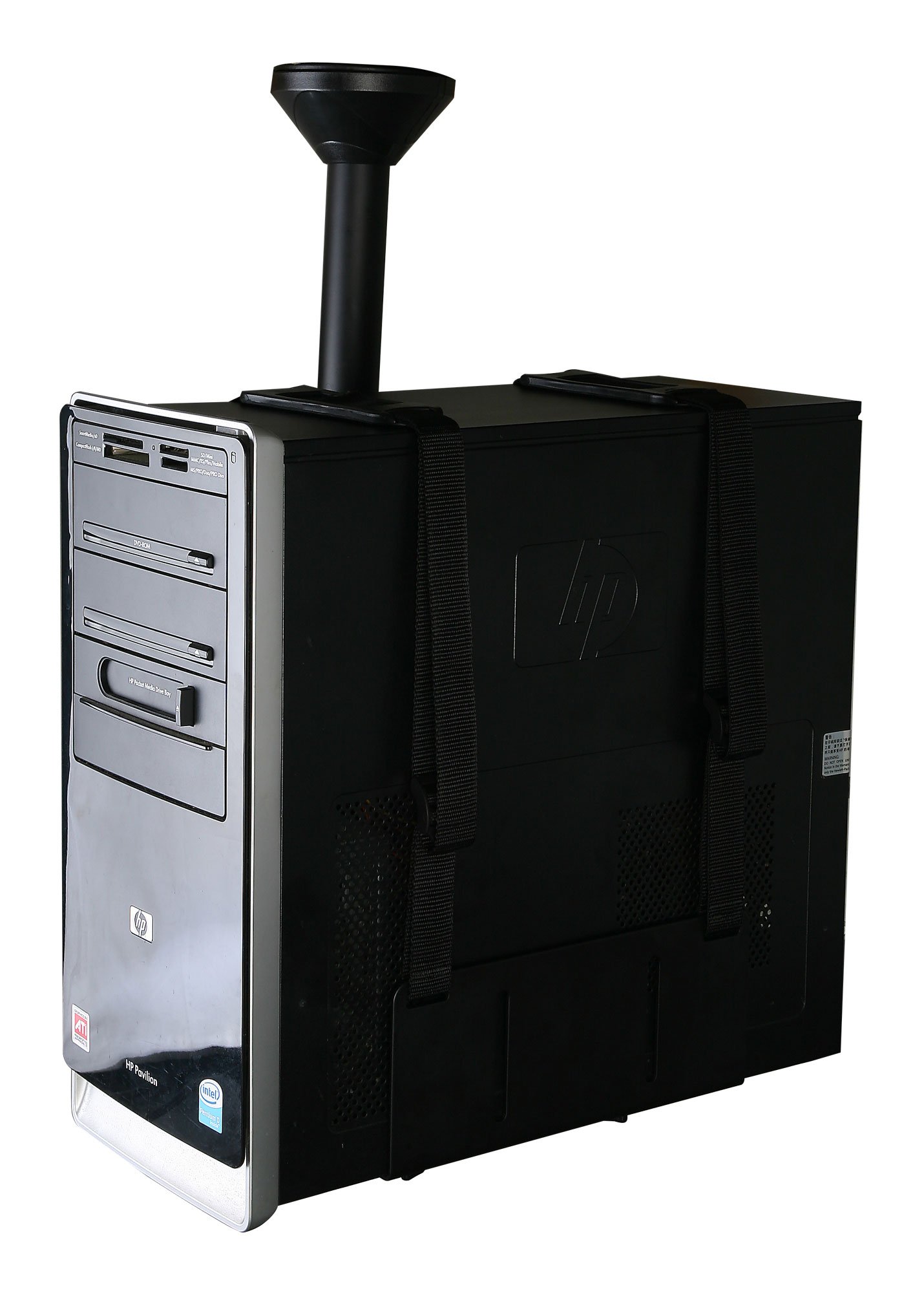 Supporto per PC da muro o parete scrivania o sotto scrivania TECHLY - immagine 9