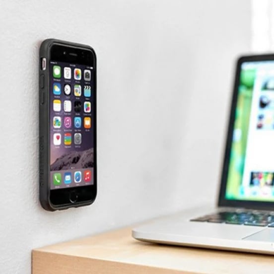 Supporto Smartphone Universale Adesivo Grip Phone con Stand Nero FONTASTIC - immagine 8