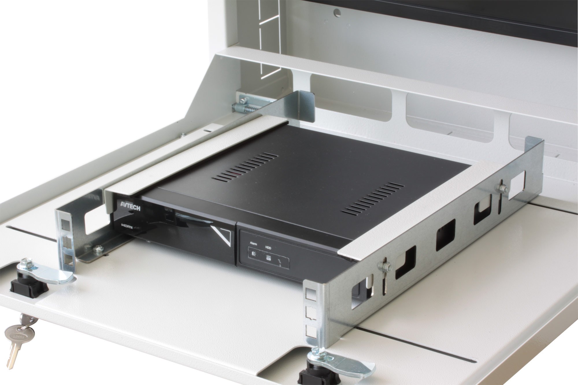 Box di sicurezza per DVR e sistemi di videosorveglianza Bianco RAL9016 TECHLY PROFESSIONAL - immagine 9