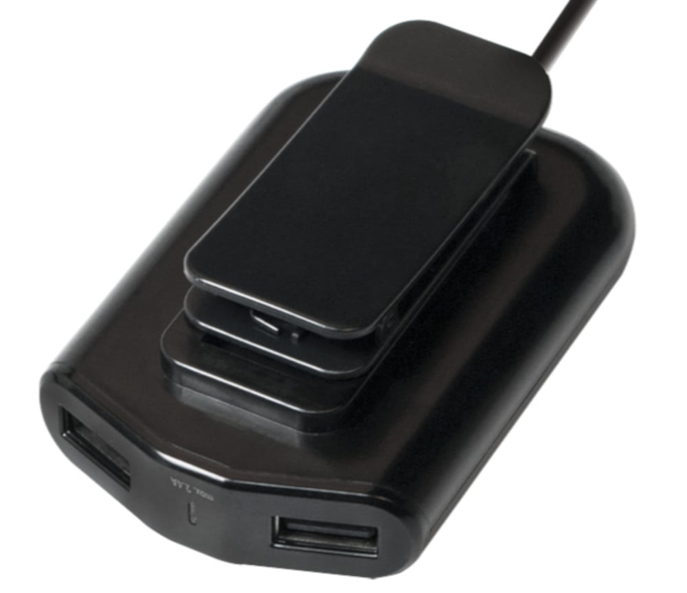 Caricatore da Auto 2 USB + 2 USB per Passeggeri Posteriori 24W LOGILINK - immagine 8
