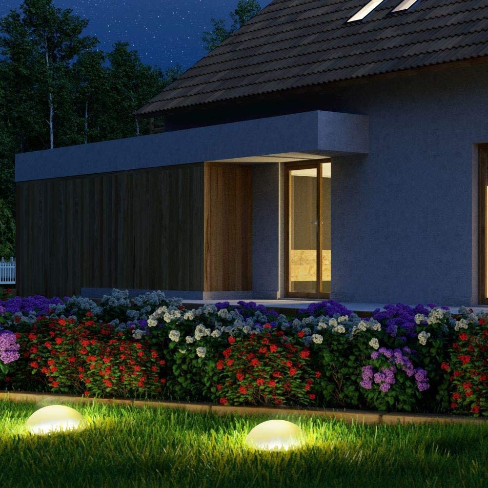 Lampada LED Multicolore a Mezza Sfera TECHLY - immagine 8