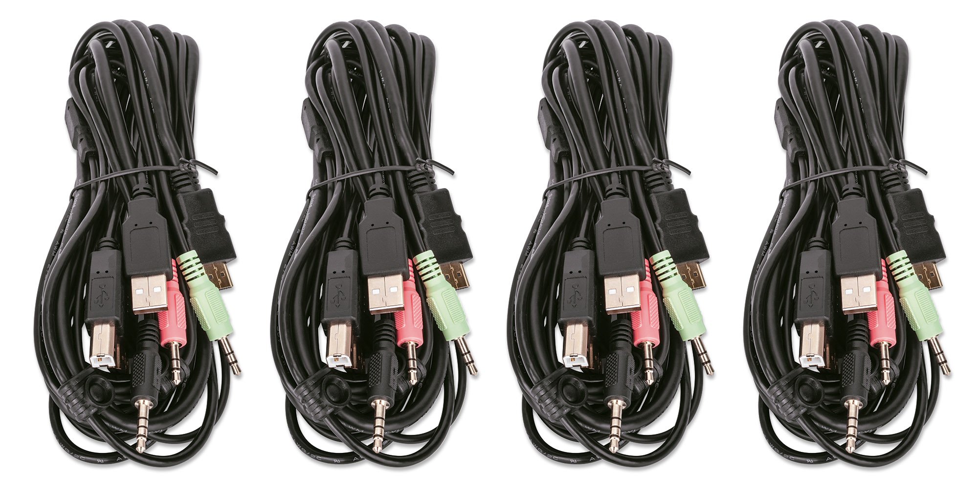 Switch KVM HDMI 4 porte Doppio monitor MANHATTAN - immagine 8
