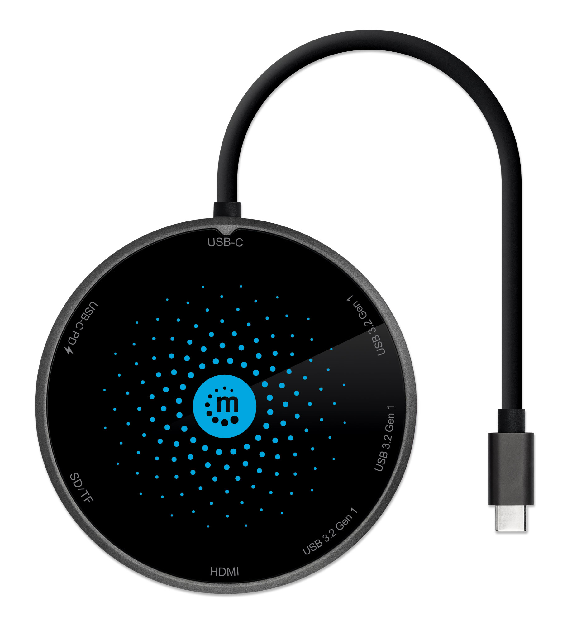 Docking Station USB-C™ 8-in-1 con Pad di Ricarica Wireless MANHATTAN - immagine 8