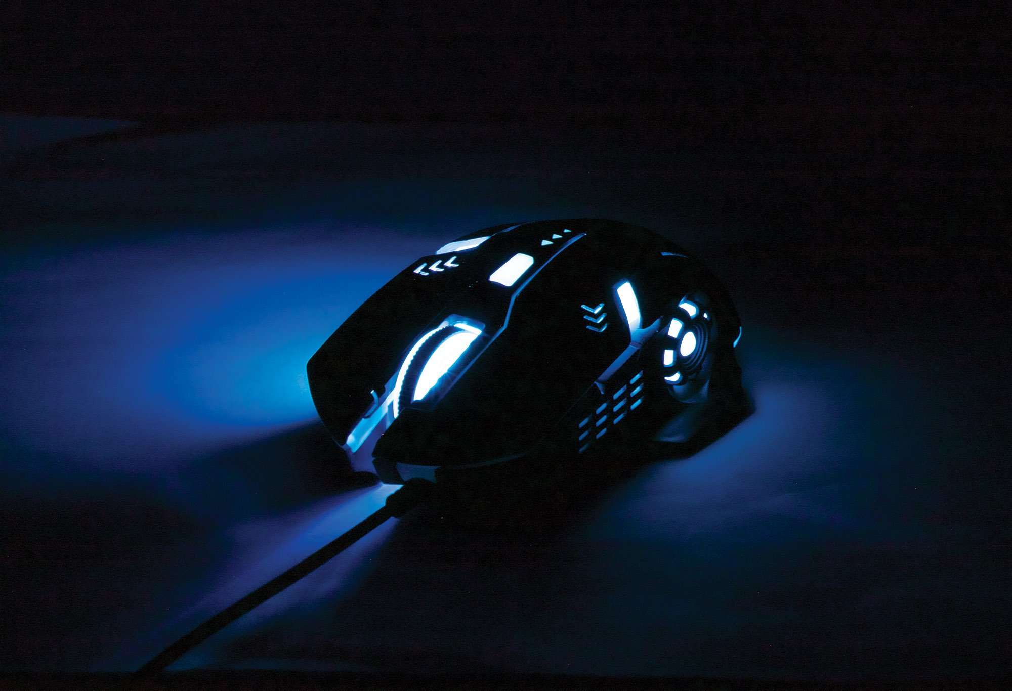 Mouse Ottico Gaming USB 3200dpi Retroilluminazione LED RGB MANHATTAN - immagine 7