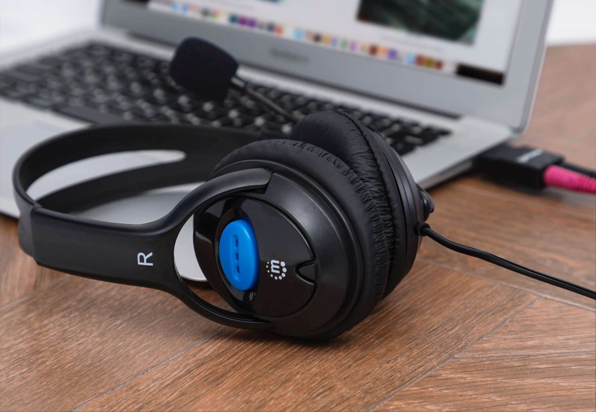 Cuffie Stereo con Microfono Regolabile MANHATTAN - immagine 8