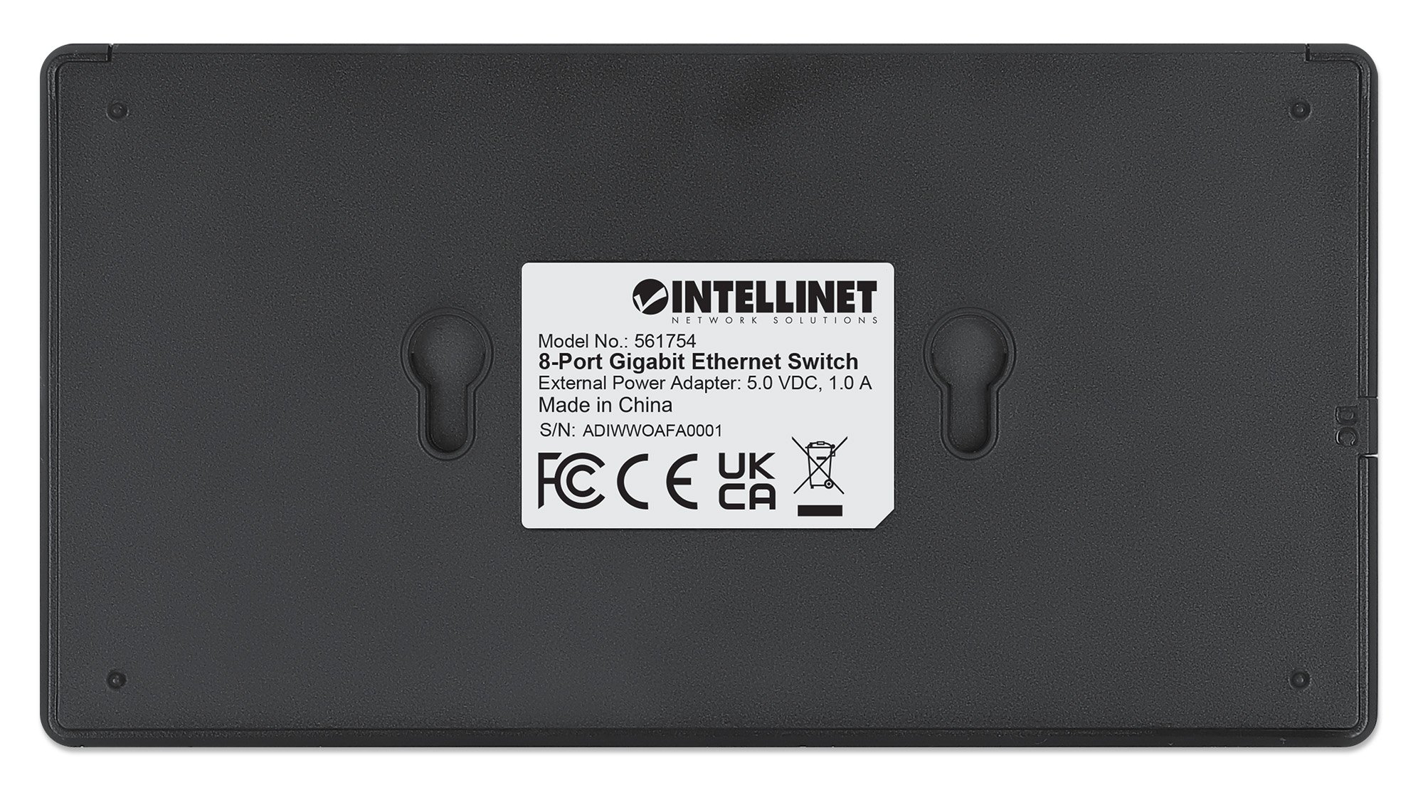 Gigabit Ethernet Switch 8 porte INTELLINET - immagine 8