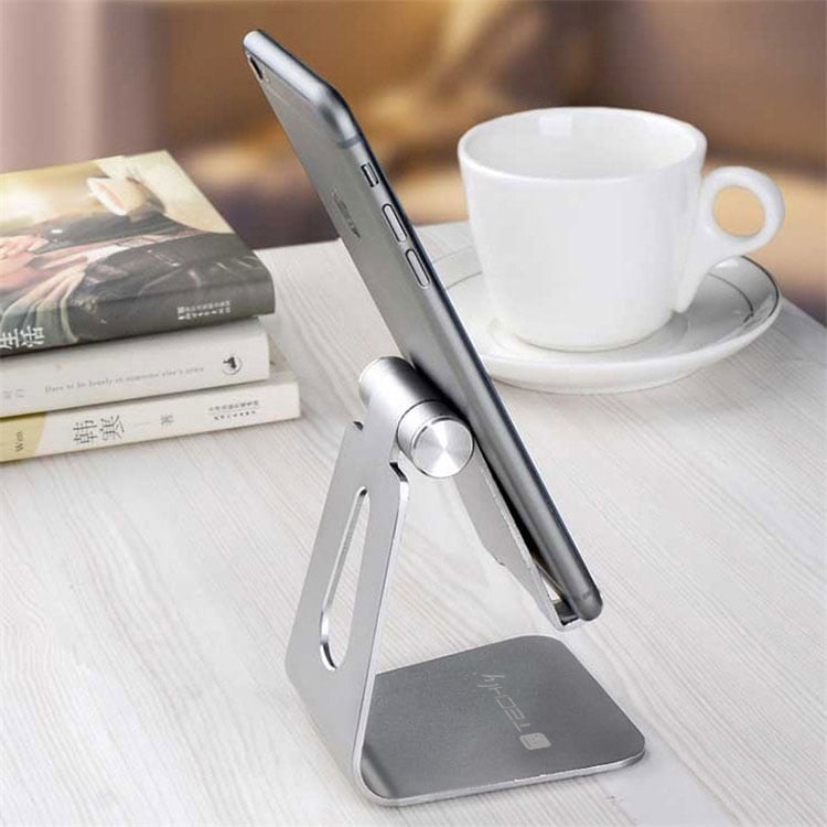 Supporto Porta Smartphone e Tablet Universale e Regolabile da Scrivania TECHLY - immagine 8