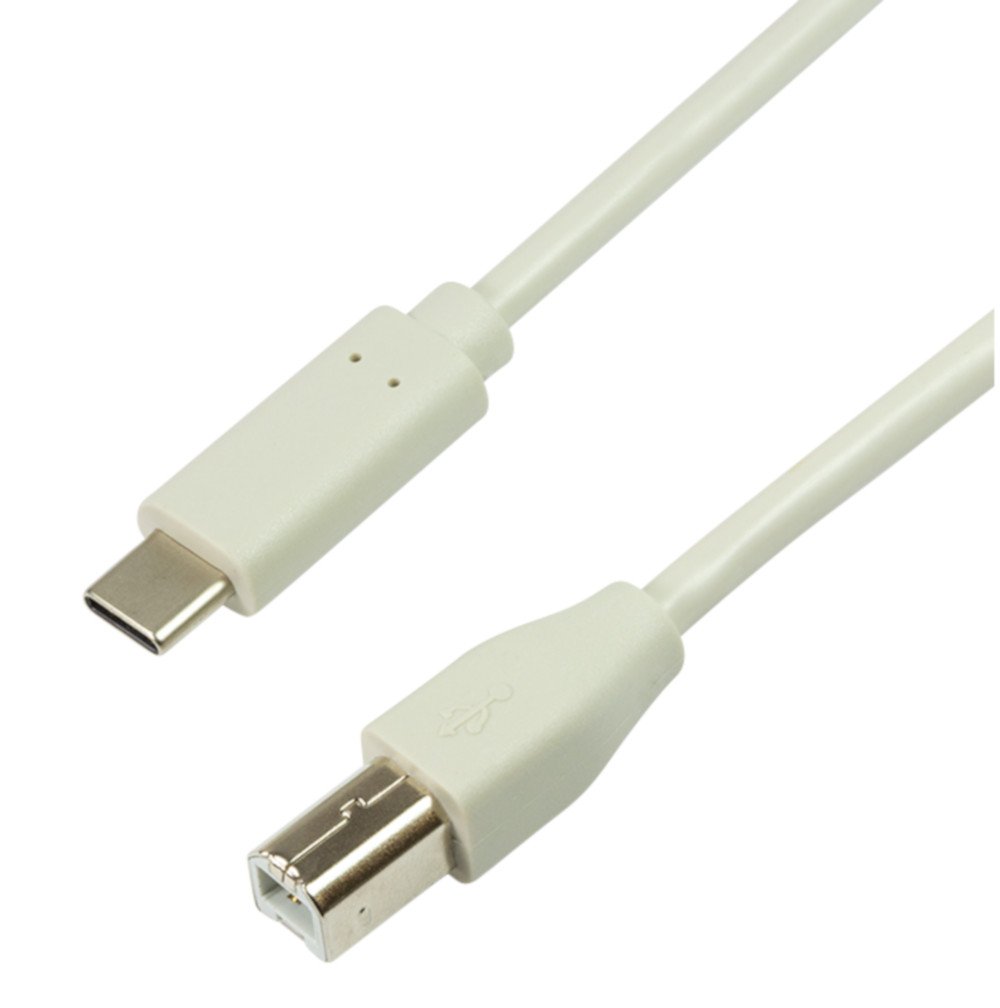 Cavo HighSpeed USB-C™ Maschio/USB-B Maschio 1m Grigio LOGILINK