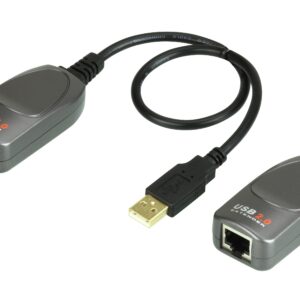 Extender USB su Cavo di rete RJ45 Cat.5e/6 fino 60m, UCE260-AT-G ATEN