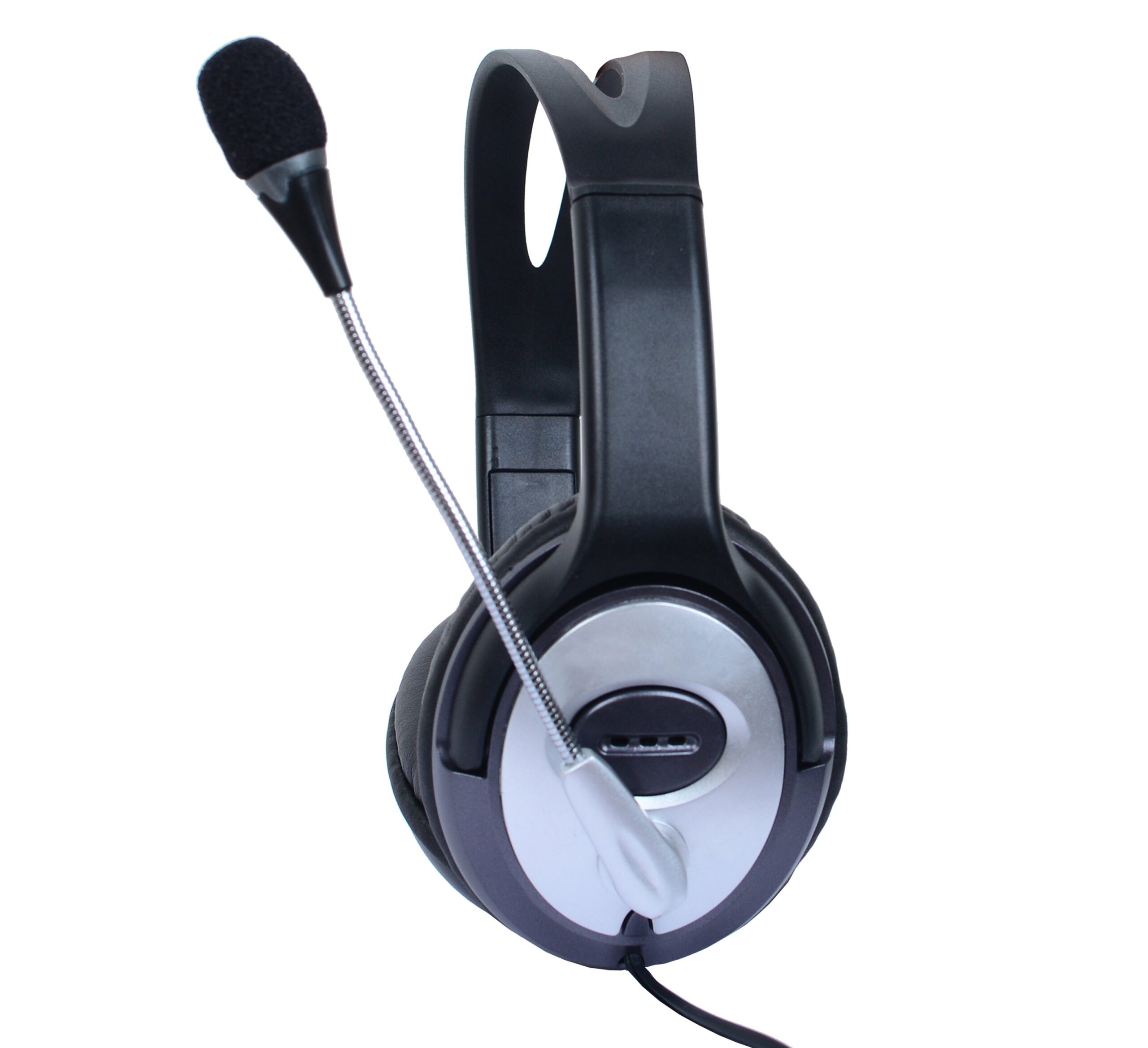 Cuffia Stereo con Microfono e Controllo Volume TECHLY