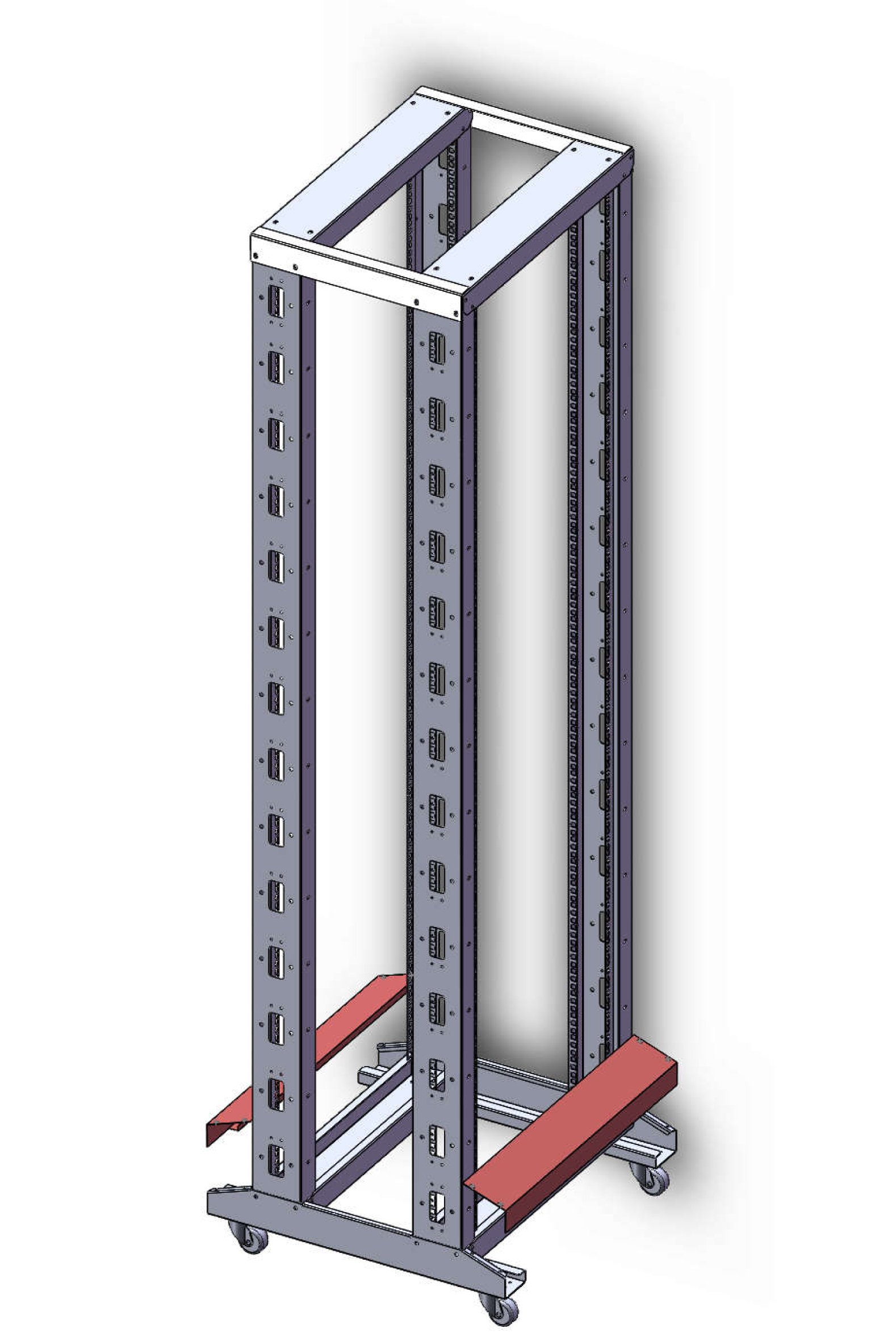Copertura Base per Armadio Open Frame I-CASE OF-2029BK INTELLINET