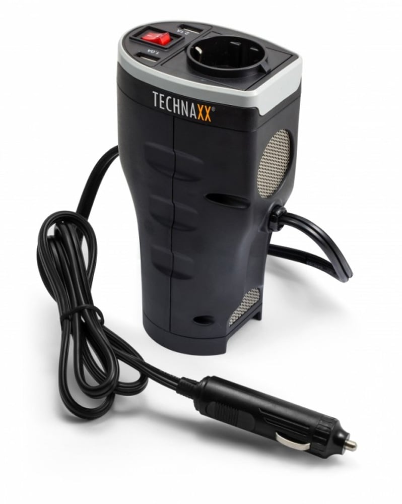 Power Inverter con 2 porte USB, TE-13 TECHNAXX